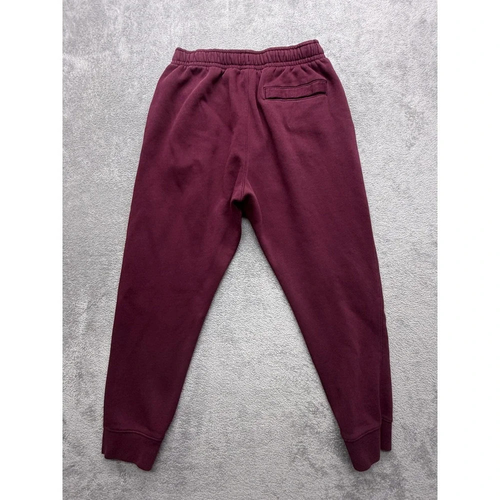 Nike Pants Mens L Red‎ Jogger Fleece Slim Tapered Elastic Waist Pockets